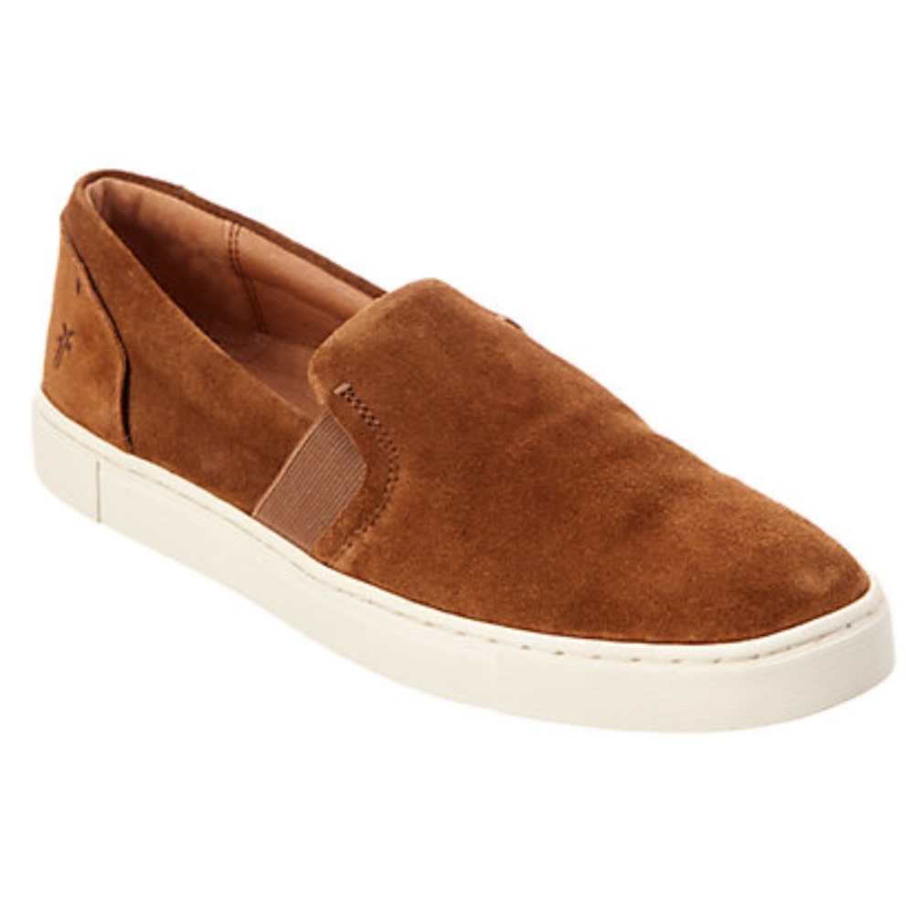 New Frye Ivy Slip On Shoes Oxfords Leather Suede - Picture 2 of 7
